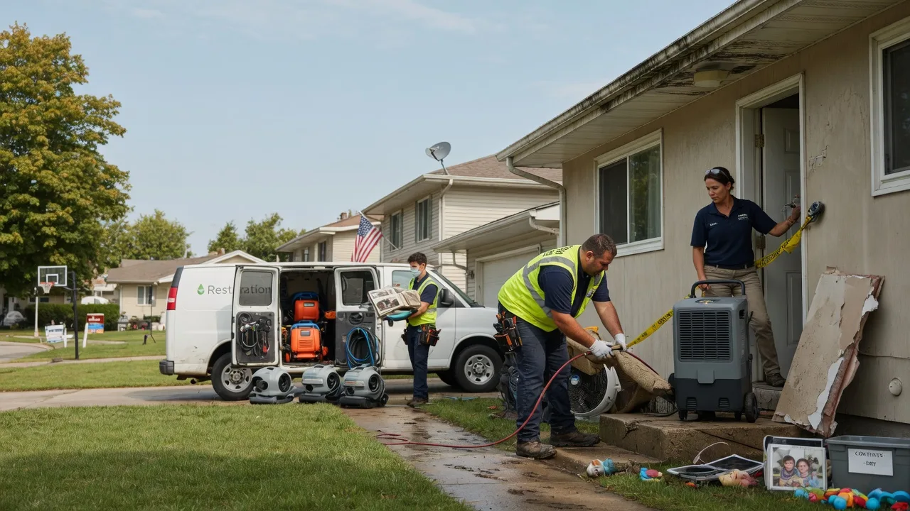 Water Damage Restoration in Centreville, MI near me
